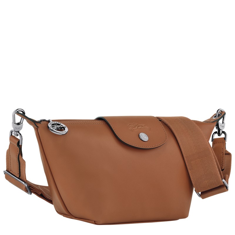 Longchamp Le Pliage Xtra Xs Crossbody Bag Cognac | 83967-KRMS