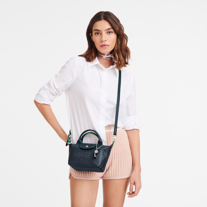 Longchamp Le Pliage Xtra Xs Handbag Lacivert | 52084-DBEV