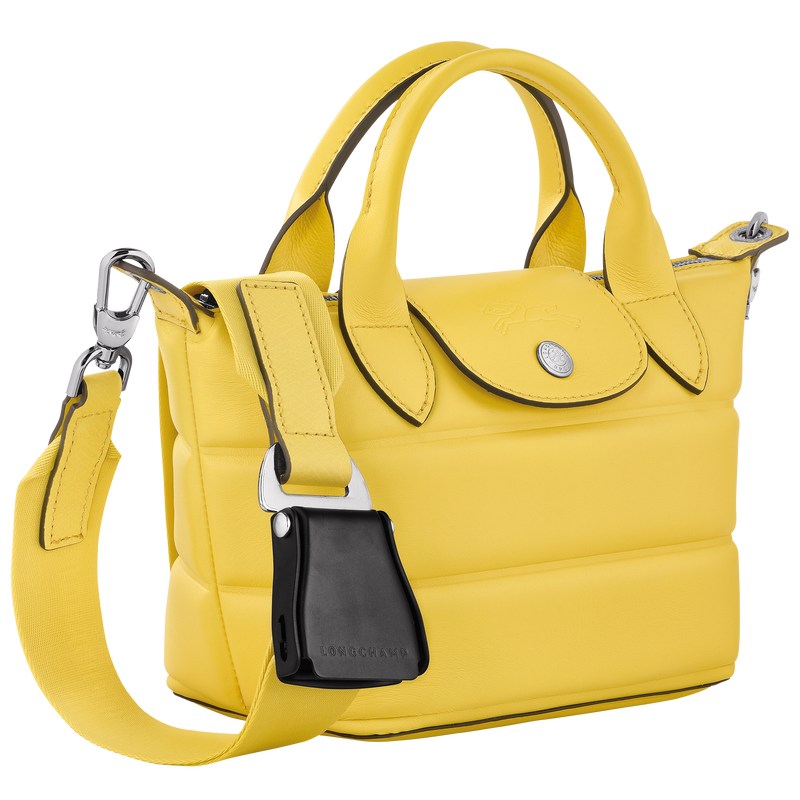 Longchamp Le Pliage Xtra Xs Handbag Sarı | 769-RYDVTU