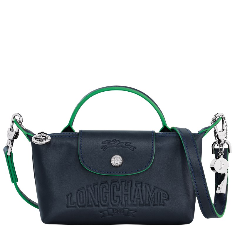 Longchamp Le Pliage Xtra Xs Pouch Lacivert | 83957-SXJM