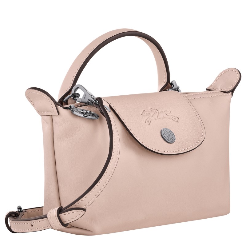 Longchamp Le Pliage Xtra Xs Pouch Nude | 98307-OMZR