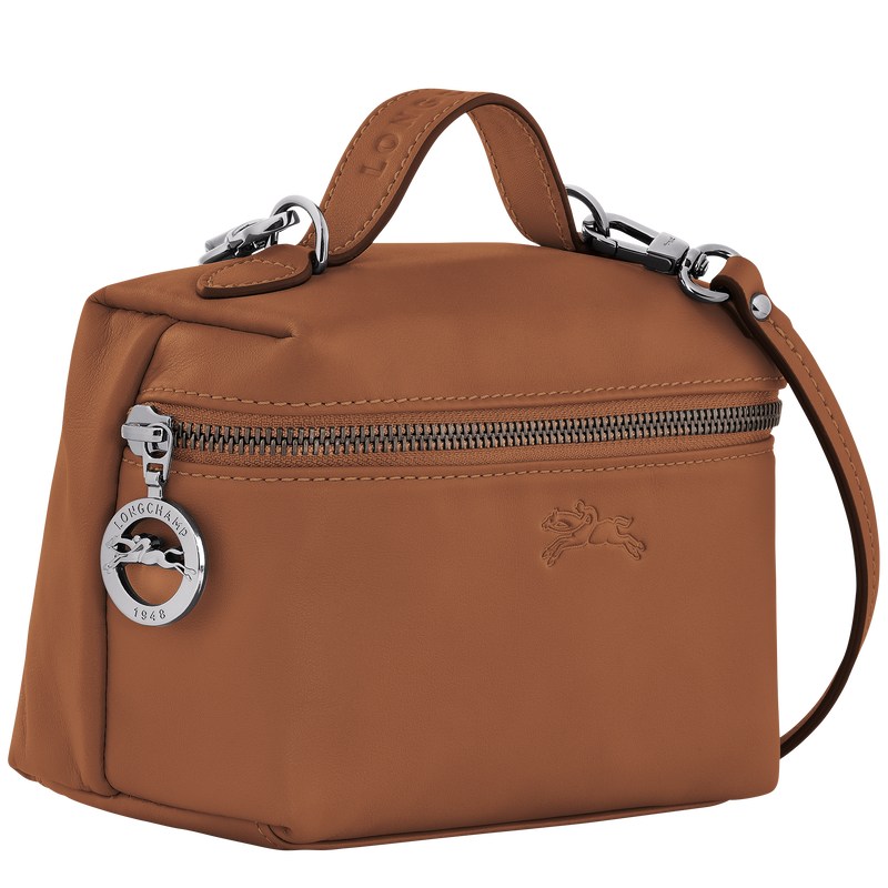 Longchamp Le Pliage Xtra Xs Vanity Cognac | 41098-FMZK