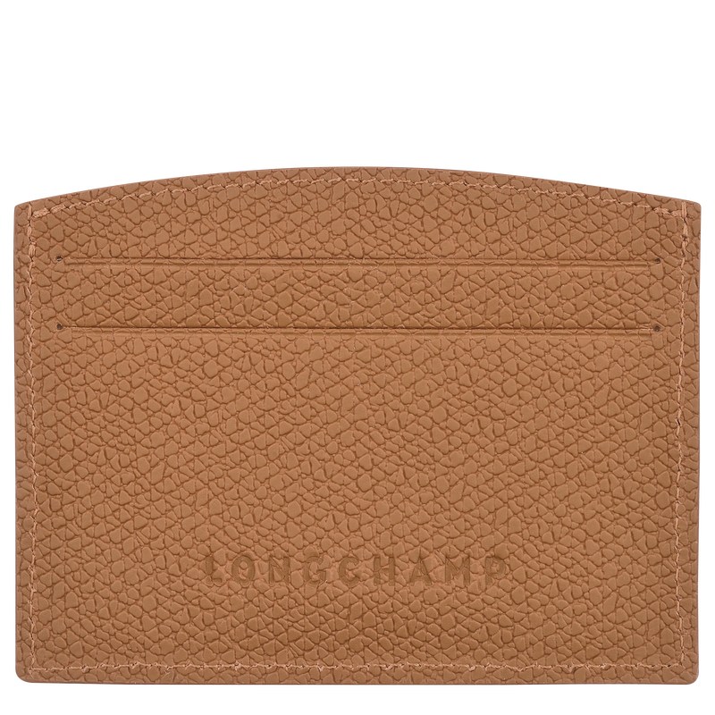 Longchamp Le Roseau Card Holder Natural | 54608-GKXN