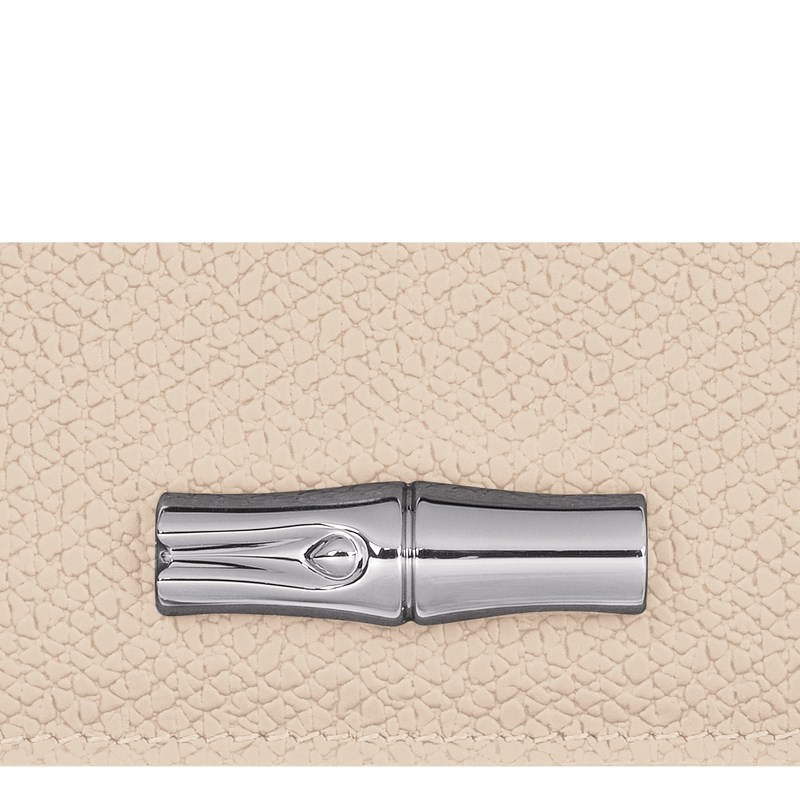 Longchamp Le Roseau Card Holder Paper | 62085-DKBP