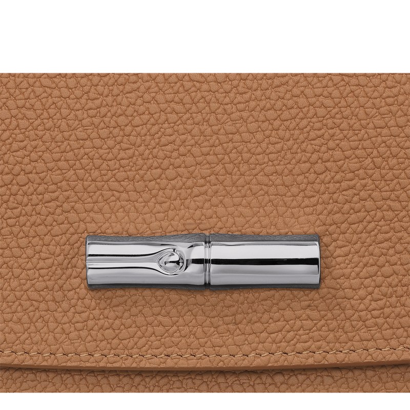 Longchamp Le Roseau Continental Wallet Natural | 37268-CUKD