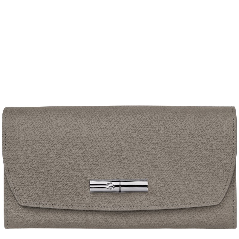 Longchamp Le Roseau Continental Wallet Turtledove | 14825-SRXN