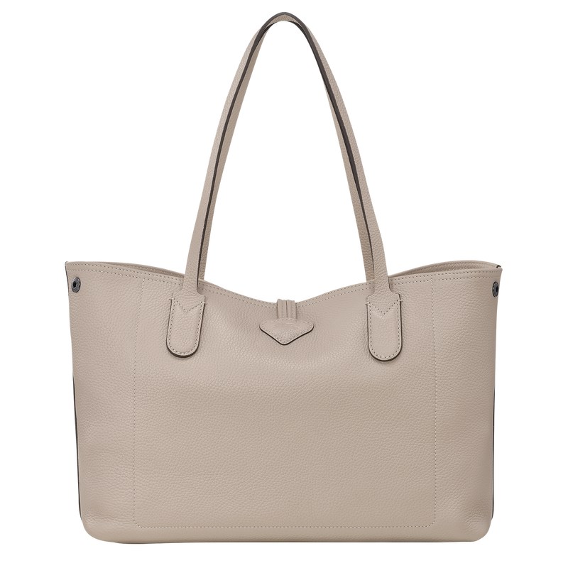 Longchamp Le Roseau Essential L Tote Bag Clay | 491-QIVGWP