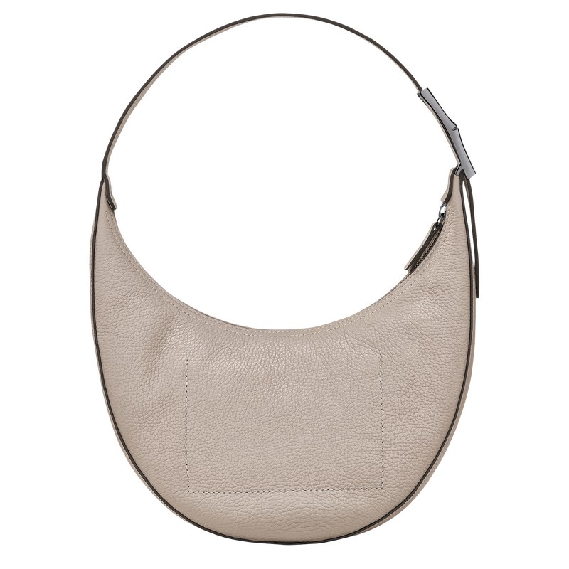 Longchamp Le Roseau Essential M Hobo Bag Clay | 17482-KFOA