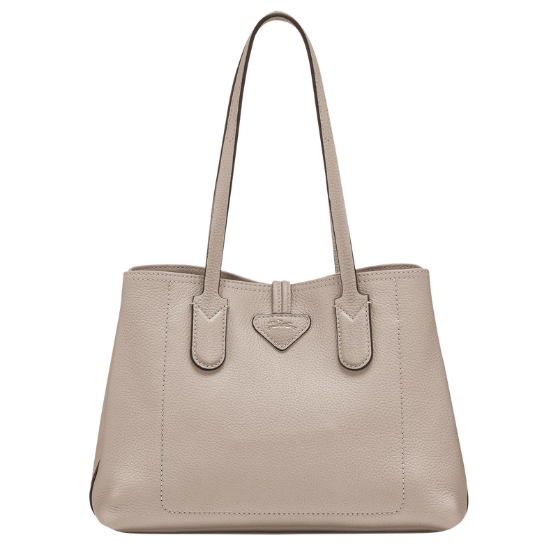 Longchamp Le Roseau Essential M Tote Bag Clay | 25473-CWDH