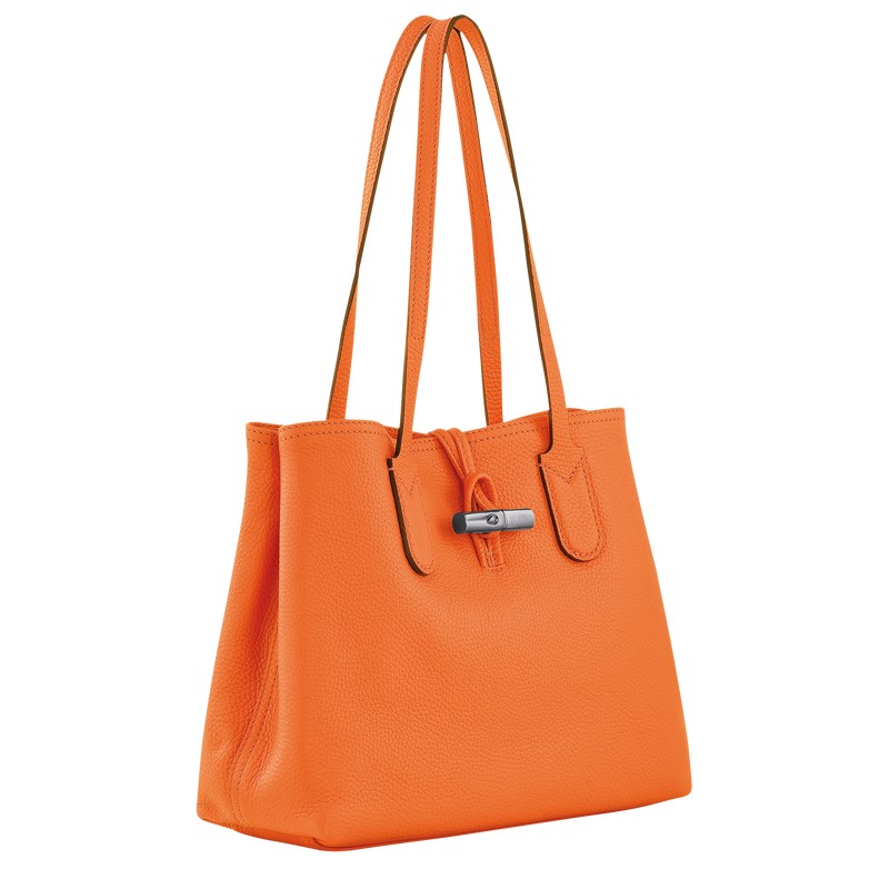 Longchamp Le Roseau Essential M Tote Bag Turuncu | 09715-WDQU