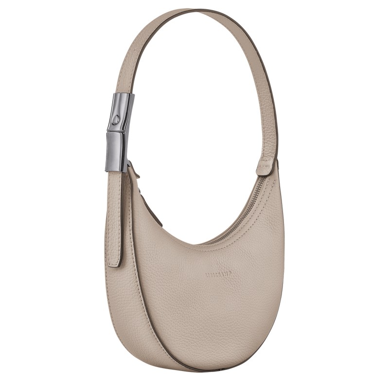 Longchamp Le Roseau Essential S Hobo Bag Clay | 82560-MZBD