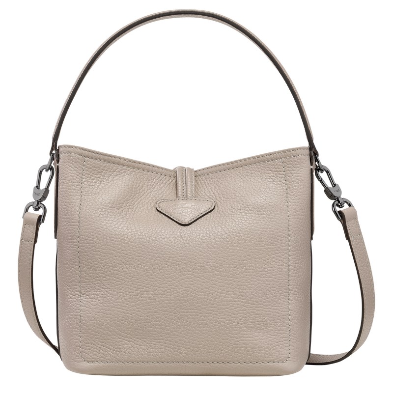 Longchamp Le Roseau Essential Xs Bucket Bag Clay | 79563-WOZM