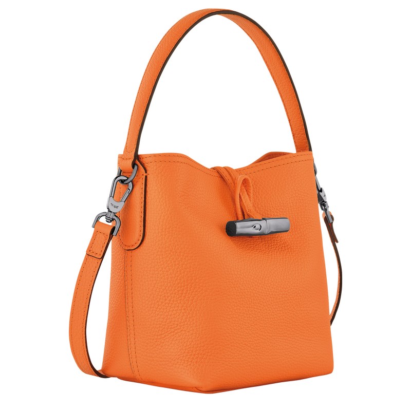 Longchamp Le Roseau Essential Xs Bucket Bag Turuncu | 05764-TSRD