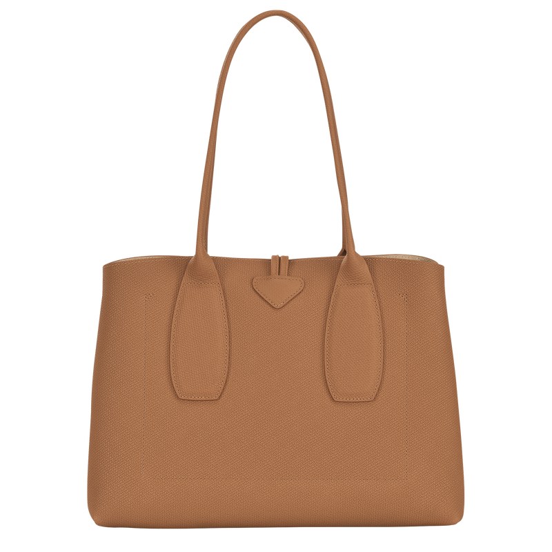 Longchamp Le Roseau L Tote Bag Natural | 48153-GDVU