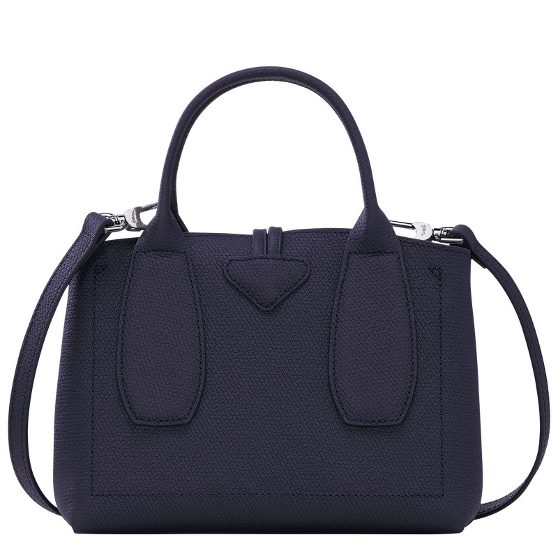 Longchamp Le Roseau S Handbag Bilberry | 19325-MAJZ