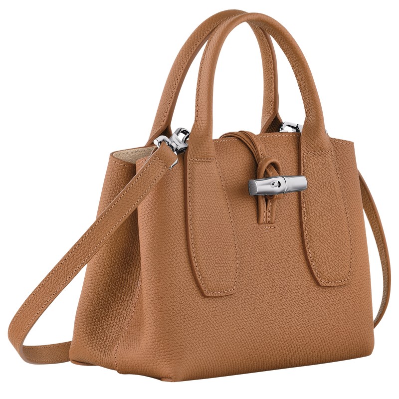 Longchamp Le Roseau S Handbag Natural | 45908-JWZI