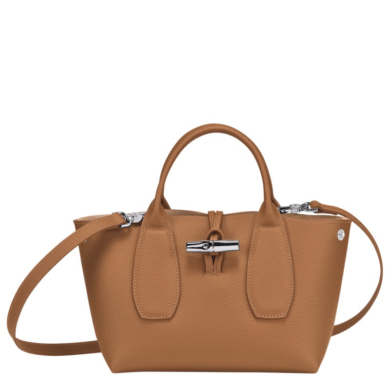 Longchamp Le Roseau S Handbag Natural | 45908-JWZI