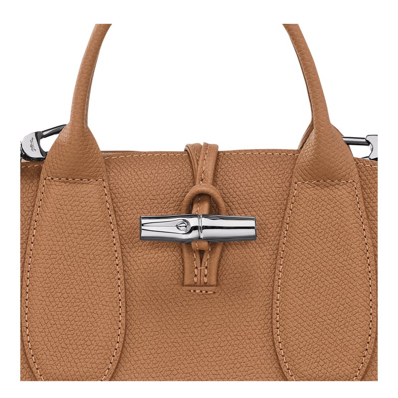 Longchamp Le Roseau S Handbag Natural | 45908-JWZI