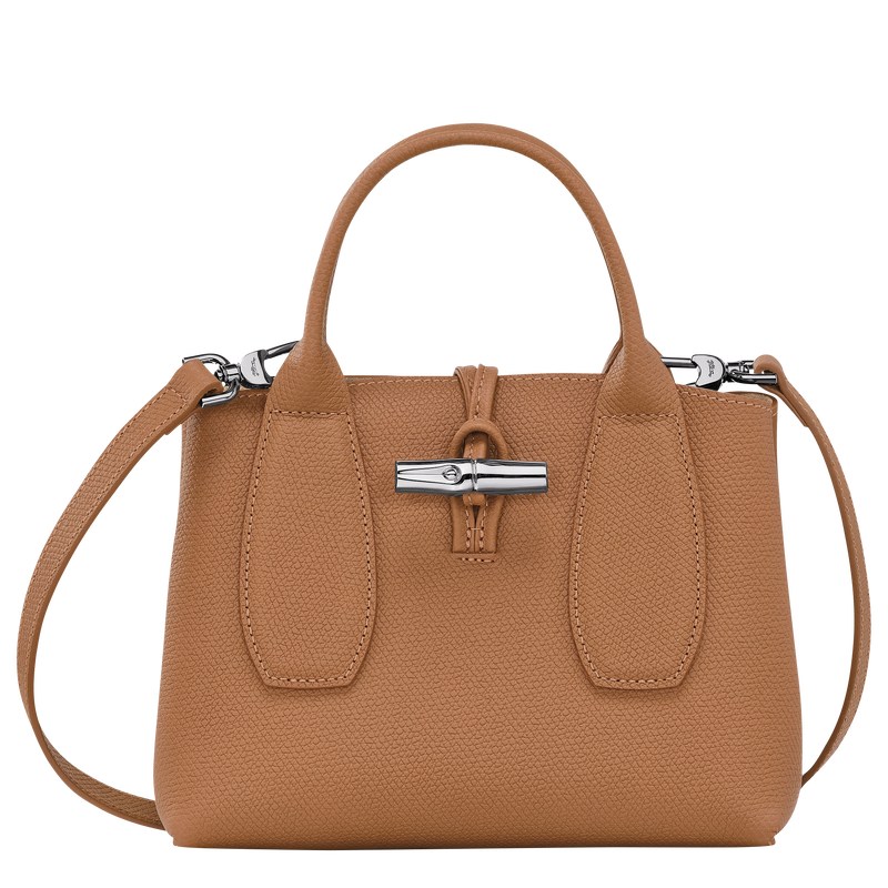 Longchamp Le Roseau S Handbag Natural | 45908-JWZI