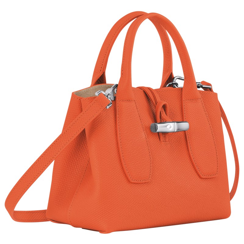 Longchamp Le Roseau S Handbag Turuncu | 58769-MKLR