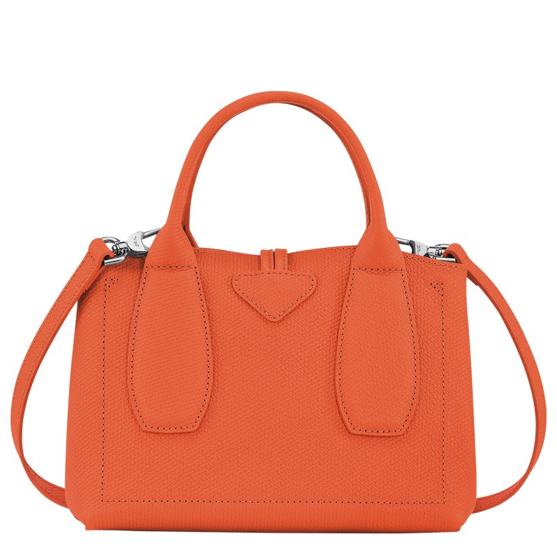 Longchamp Le Roseau S Handbag Turuncu | 58769-MKLR