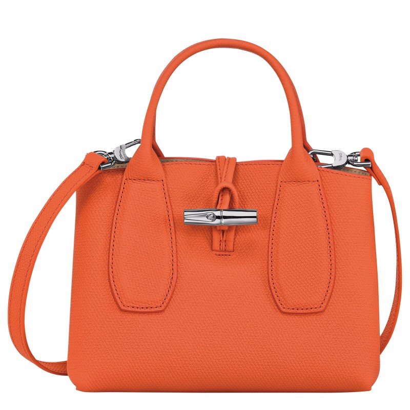 Longchamp Le Roseau S Handbag Turuncu | 58769-MKLR