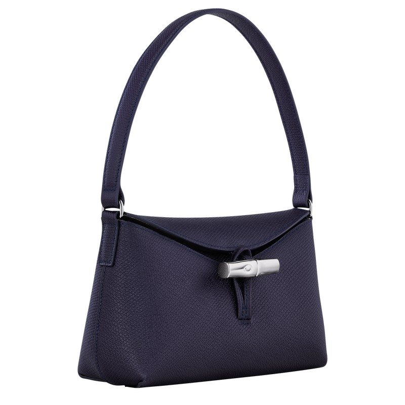 Longchamp Le Roseau S Hobo Bag Bilberry | 29875-LGTE