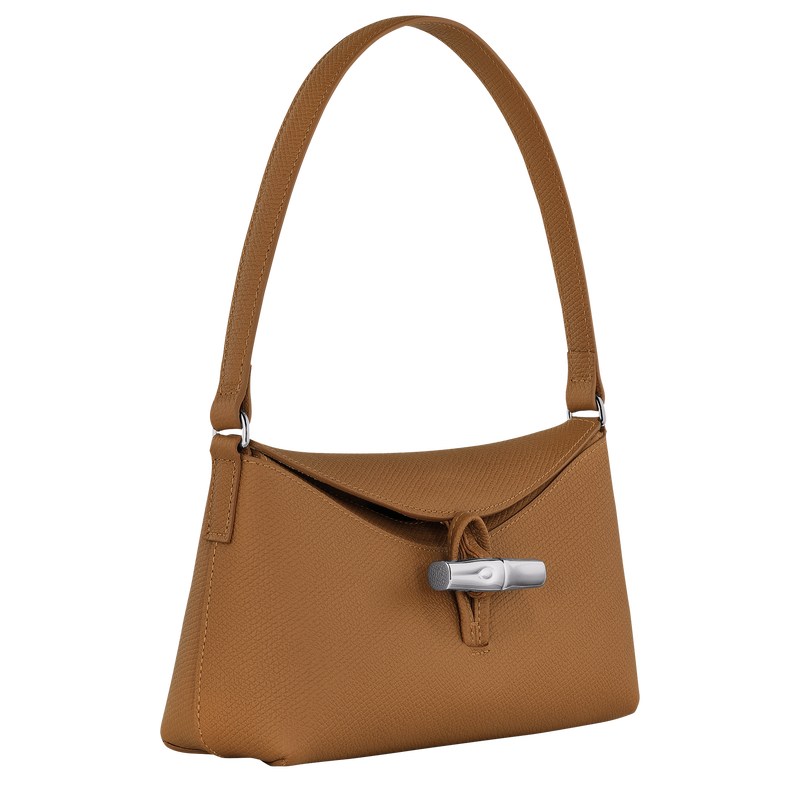 Longchamp Le Roseau S Hobo Bag Natural | 57410-XEJL