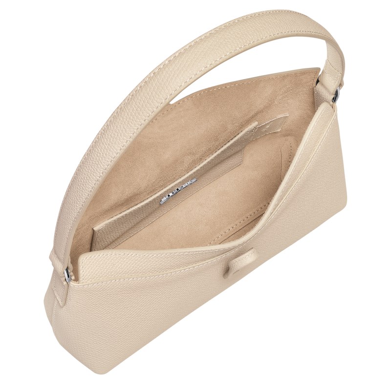 Longchamp Le Roseau S Hobo Bag Paper | 01948-MPHO