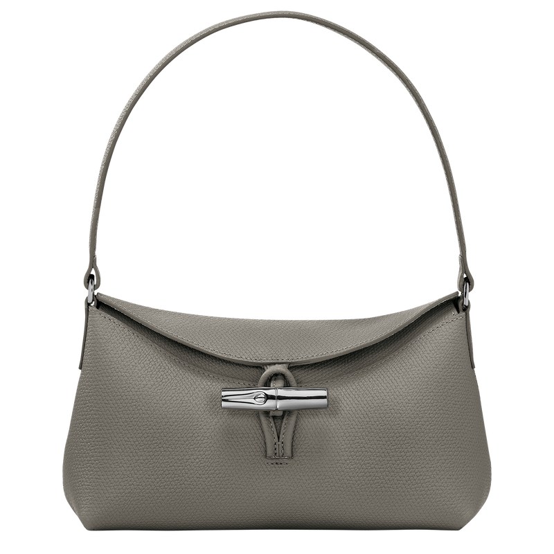 Longchamp Le Roseau S Hobo Bag Turtledove | 24968-EHJQ