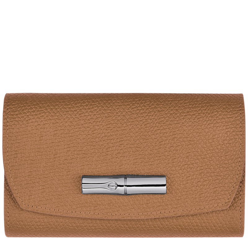 Longchamp Le Roseau Wallet Natural | 32649-PNMD