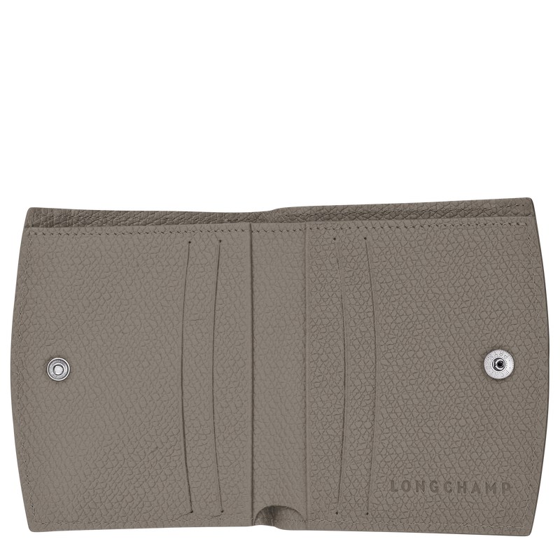 Longchamp Le Roseau Wallet Turtledove | 43650-UQHR