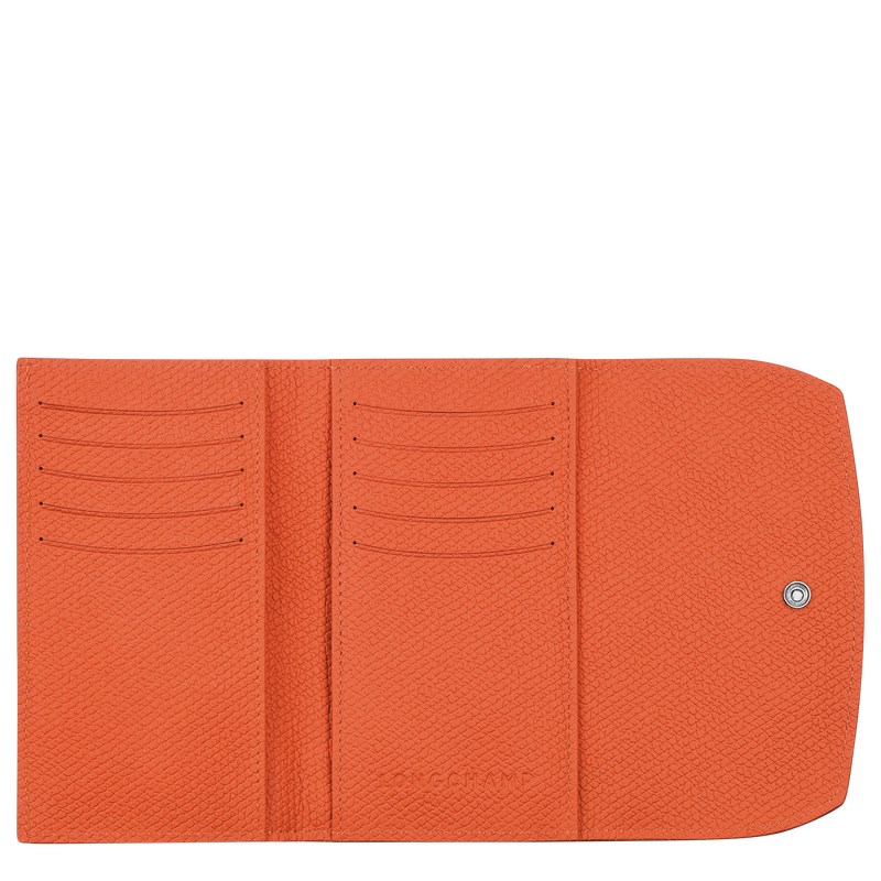 Longchamp Le Roseau Wallet Turuncu | 53721-UPIC