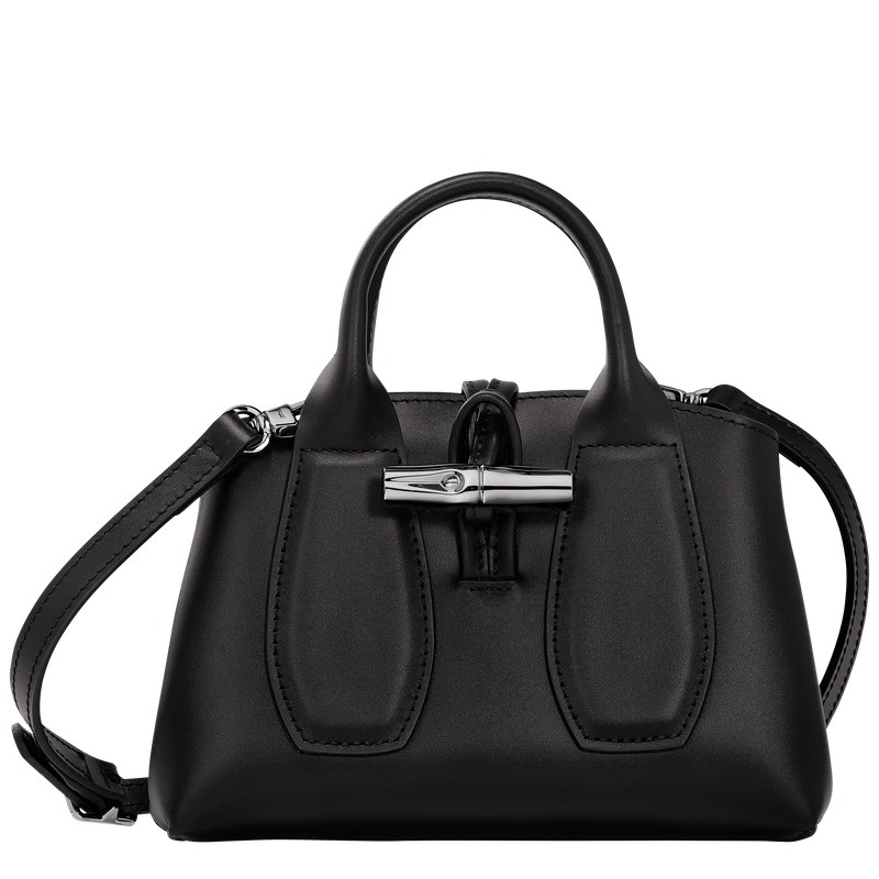 Longchamp Le Roseau Xs Handbag Siyah | 18264-RFXV