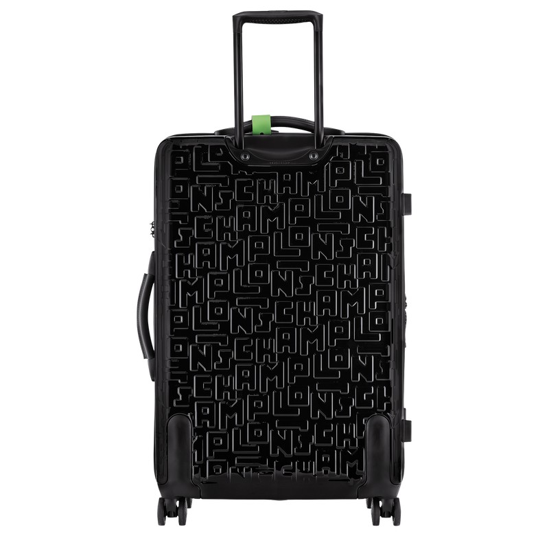 Longchamp Lgp Travel L Suitcase Siyah | 518-KTZOWL