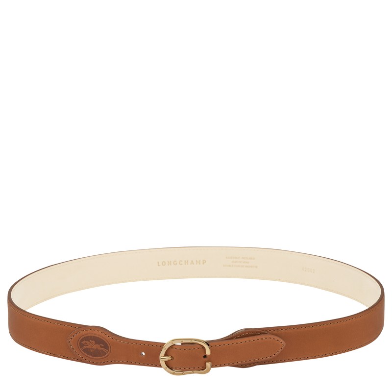 Longchamp Longchamp 1980 Ladies\' Belt Cognac | 30612-VHSE