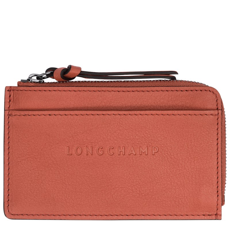 Longchamp Longchamp 3d Card Holder Sienna | 72519-EFZQ