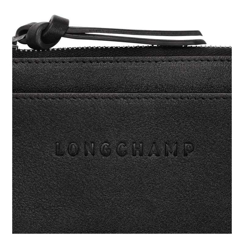 Longchamp Longchamp 3d Card Holder Siyah | 87459-VUTI