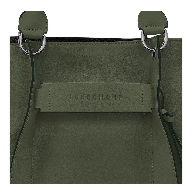 Longchamp Longchamp 3d L Handbag Haki | 852-ISNECR