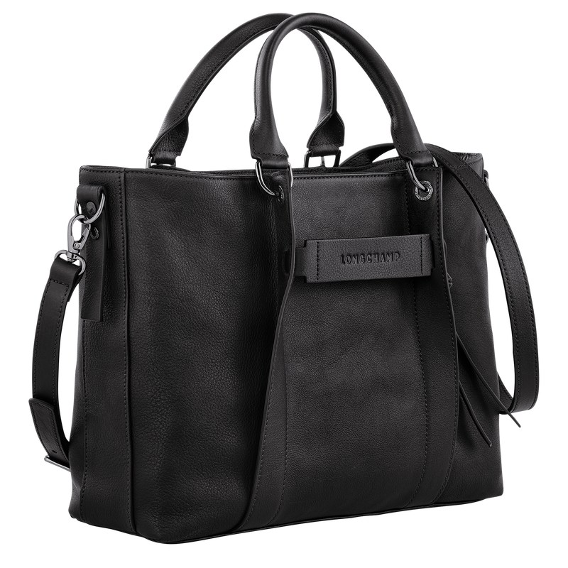 Longchamp Longchamp 3d L Handbag Siyah | 568-FBWAGS