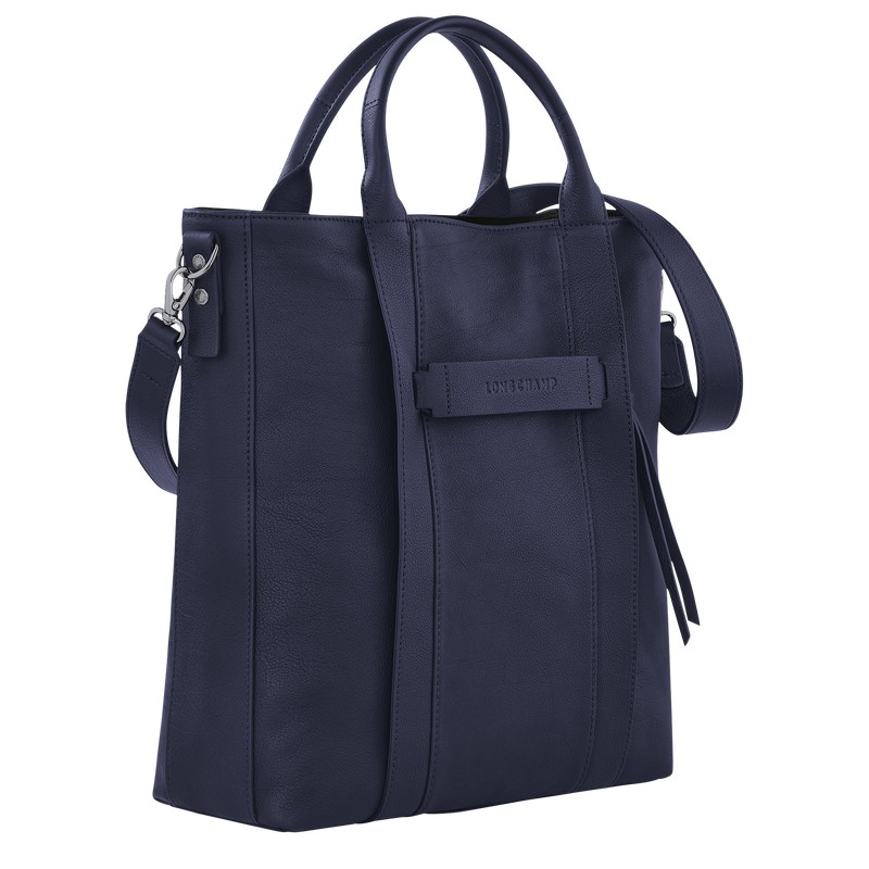 Longchamp Longchamp 3d L Tote Bag Bilberry | 781-HGYIDZ