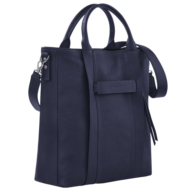 Longchamp Longchamp 3d L Tote Bag Bilberry | 489-OBGKLT