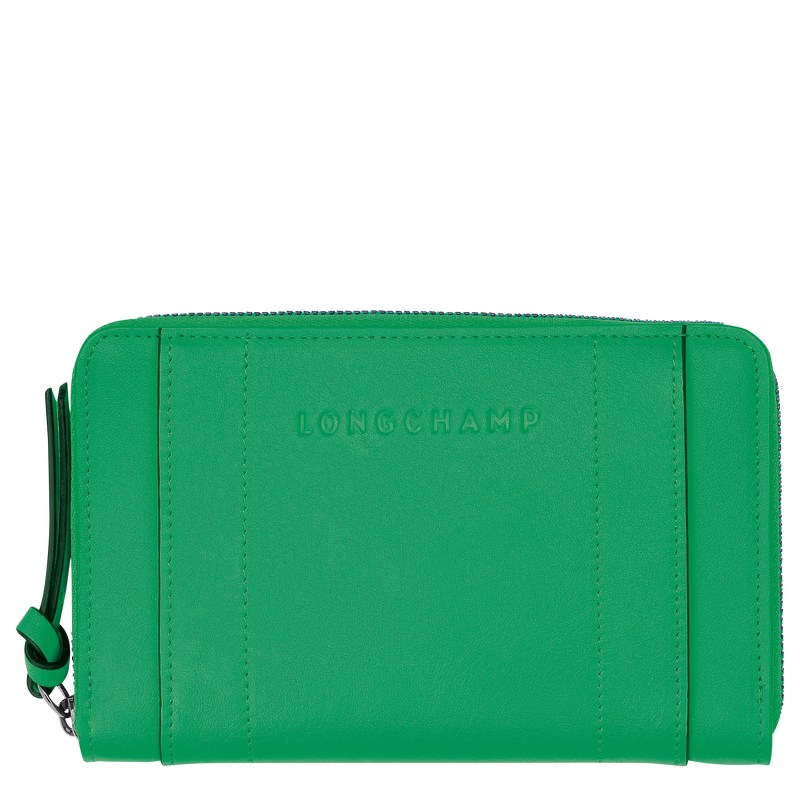 Longchamp Longchamp 3d Wallet Yeşil | 94218-HGAN