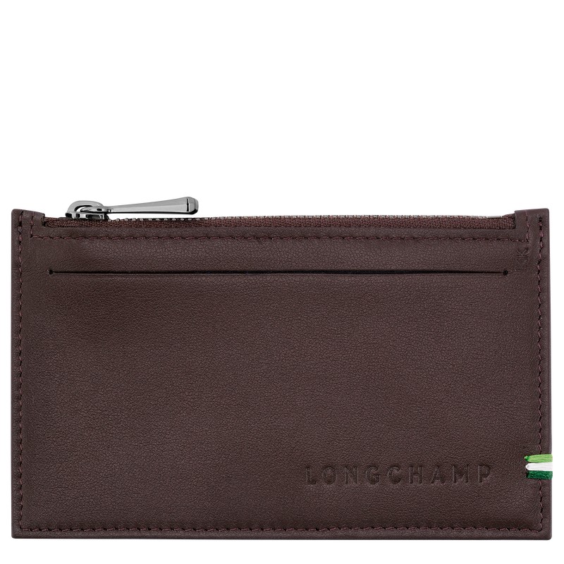 Longchamp Longchamp Sur Seine Coin Purse Mocha | 36980-NQDT