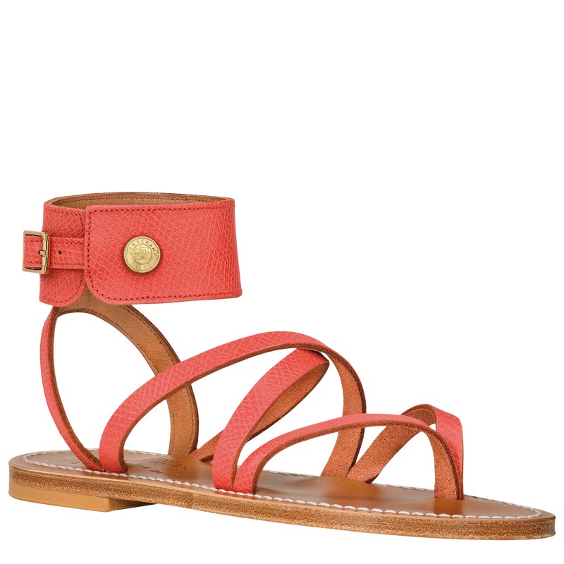 Longchamp Longchamp X K.Jacques Sandals Strawberry | 78961-JHGK