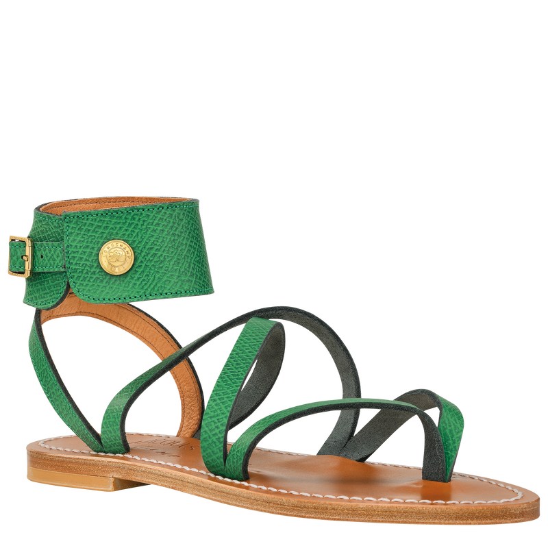 Longchamp Longchamp X K.Jacques Sandals Yeşil | 63205-OCVL