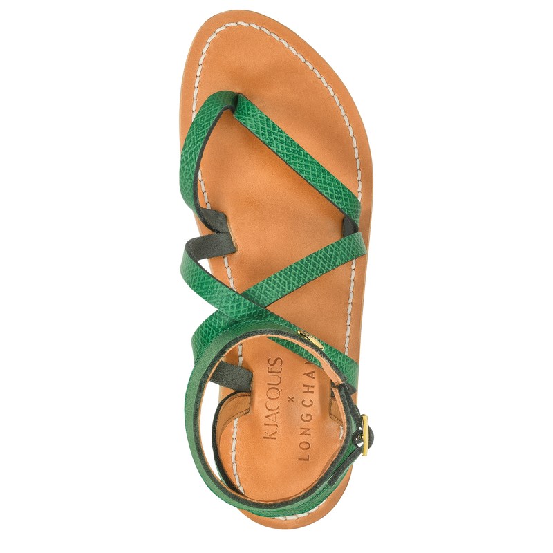 Longchamp Longchamp X K.Jacques Sandals Yeşil | 63205-OCVL