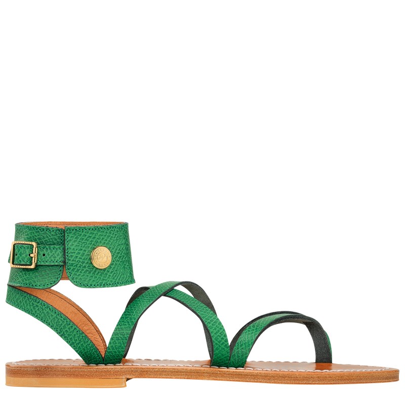 Longchamp Longchamp X K.Jacques Sandals Yeşil | 63205-OCVL