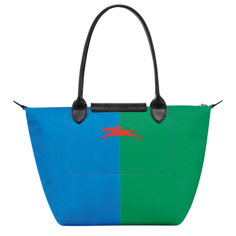 Longchamp Longchamp X Robert Indiana M Tote Bag Kırmızı Lacivert | 60928-OHIN