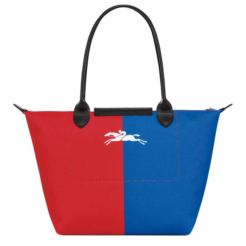 Longchamp Longchamp X Robert Indiana M Tote Bag Beyaz | 63409-FOTS